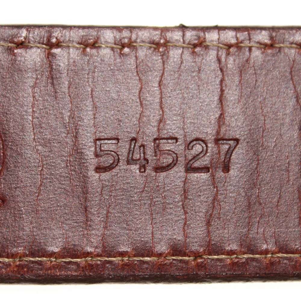 Torino Leather Company NWT Classic Belt Size 38 US in Solid Brown Leather